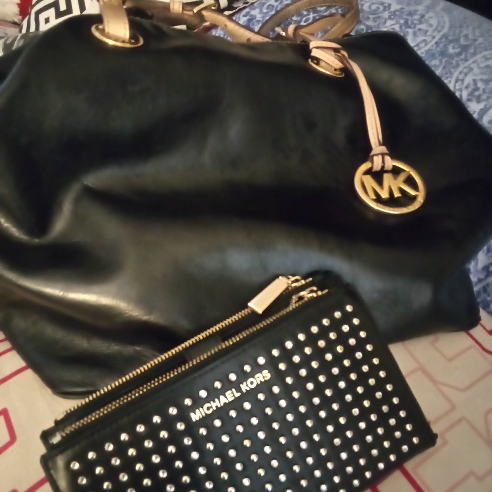 Mk purse and wallet